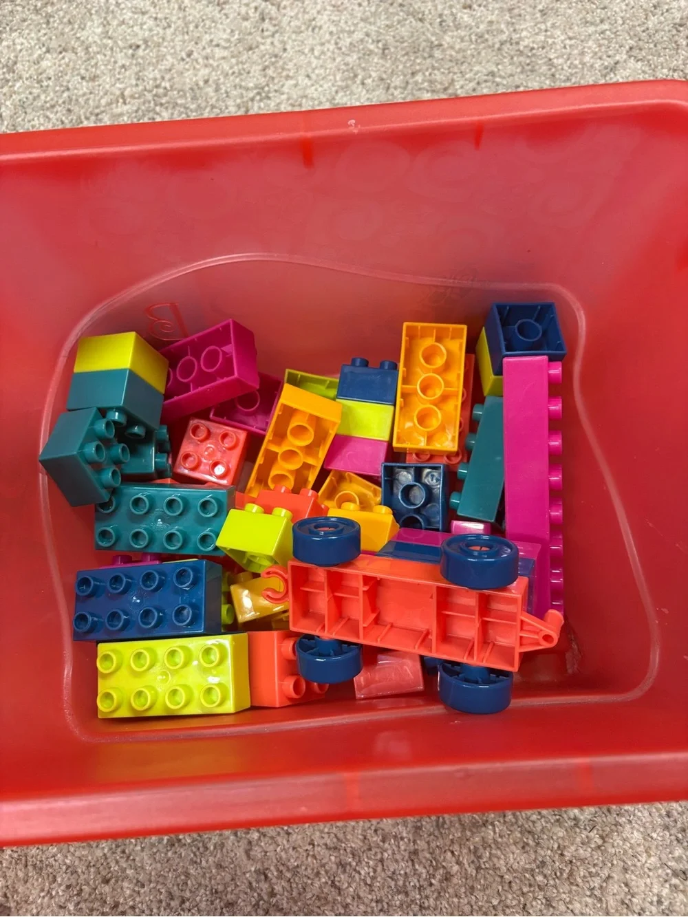 B. Toys washed sanitized